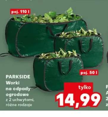 Worki na odpady ogrodowe Parkside