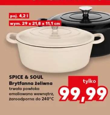 Brytfanna żeliwna Spice & Soul
