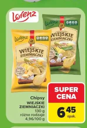 Chipsy Wiejskie Ziemniaczki masło z solą +1 wariant