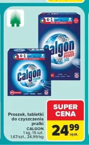 Proszek do czyszczenia pralki Calgon Original +1 wariant