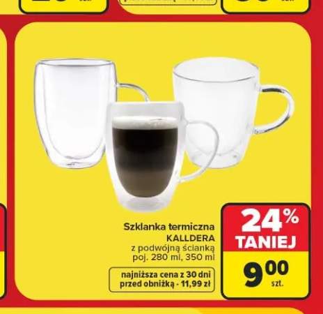 Szklanka termiczna Kalldera z podwójną ścianką 280 ml