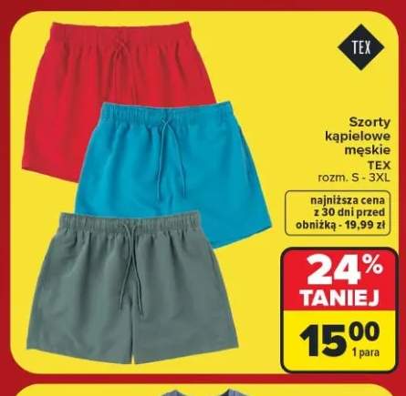 Szorty kąpielowe męskie TEX