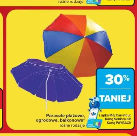 Parasol plażowy ogrodowy balkonowy