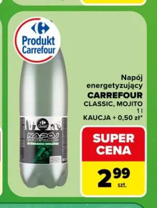 Napój energetyzujący Carrefour Mojito +1 wariant