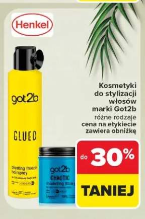 Kosmetyki do stylizacji włosów Got2b