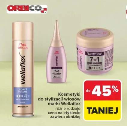 Kosmetyki do stylizacji włosów Wellaflex