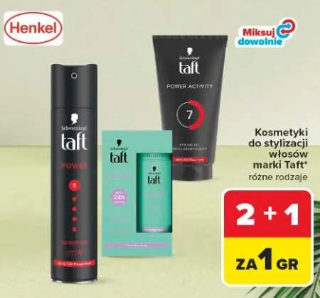 Kosmetyki do stylizacji włosów Taft