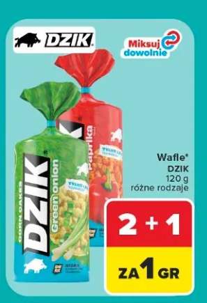 Wafle kukurydziane Dzik Green Onion +1 wariant
