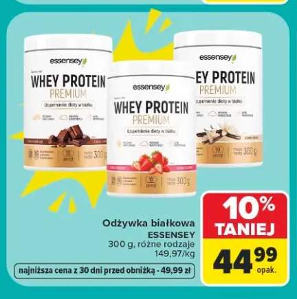 Odżywka białkowa Essensey Whey Protein Premium czekoladowa +2 warianty