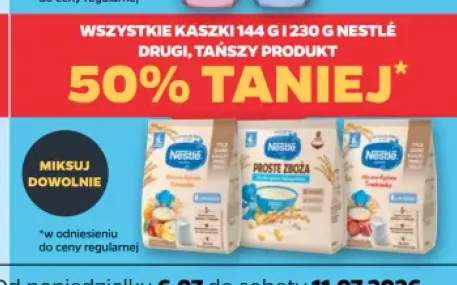 Kaszki 144 g i 230 g Nestlé +3 warianty