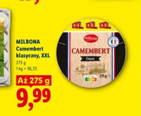 Camembert klasyczny XXL Milbona