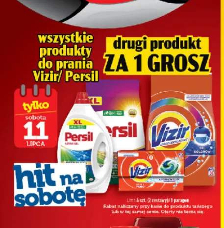 Produkty do prania Vizir/ Persil +3 warianty