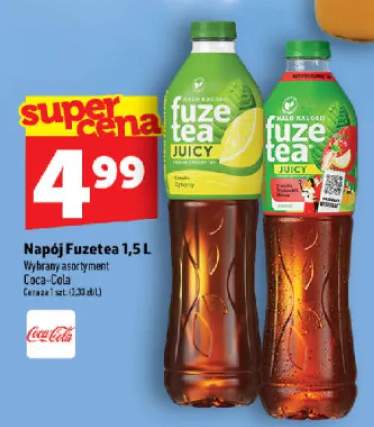 Napój FuzeTea Lemon Lemongrass +1 wariant