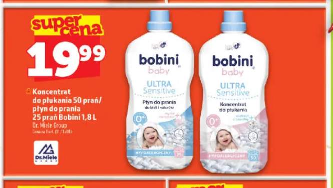 Koncentrat do płukania Bobini Baby Ultra Sensitive +1 wariant