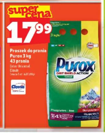 Proszek do prania Purox Color +1 wariant