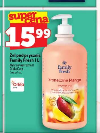 Żel pod prysznic Family Fresh Słoneczne Mango