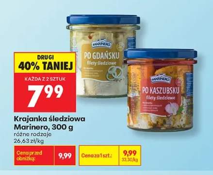 Krajanka śledziowa Po Gdańsku Marinero +1 wariant