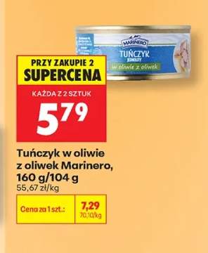 Tuńczyk w oliwie z oliwek Marinero