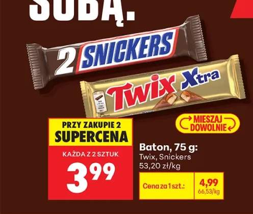 Baton Snickers +1 wariant