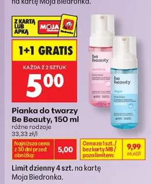 Pianka do twarzy Be Beauty