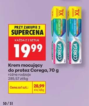 Krem mocujący do protez Corega