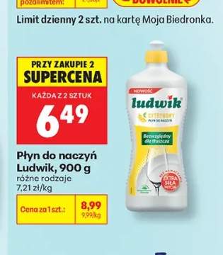 Płyn do naczyń Ludwik Cytrynowy