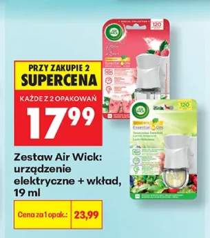 Zestaw Air Wick urządzenie elektryczne + wkład