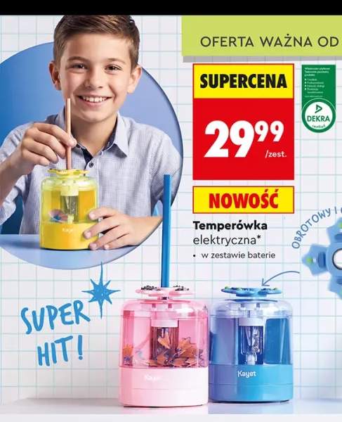 Temperówka elektryczna Kayet