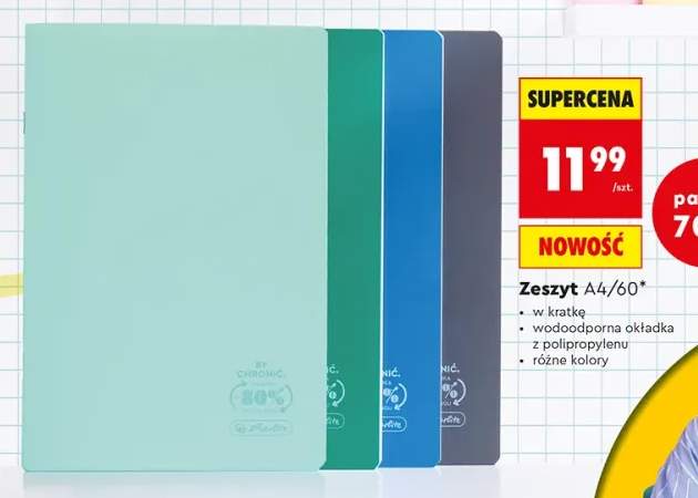 Zeszyt A4/60* Herlitz