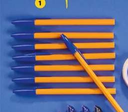 Długopis BIC Cristal Fine Orange 8-pak
