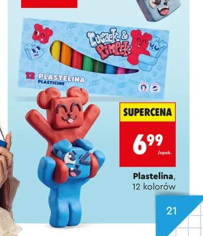 Plastelina Luczek & Pimpek Astra 12 kolorów