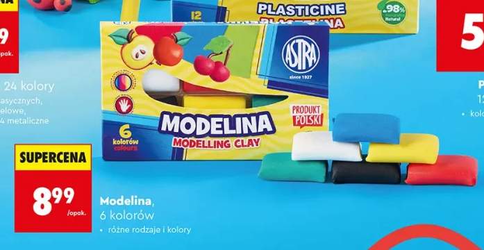 Modelina Astra 6 kolorów