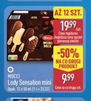 Lody Sensation mini Mucci 12-pak 50 ml