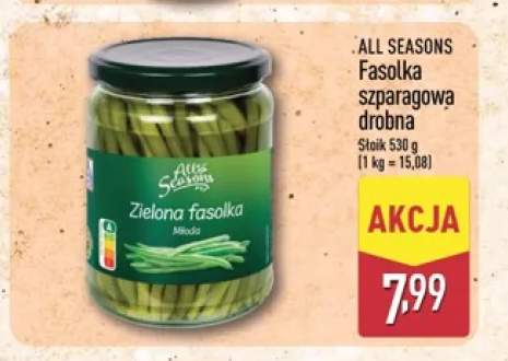 Fasolka szparagowa drobna All Seasons