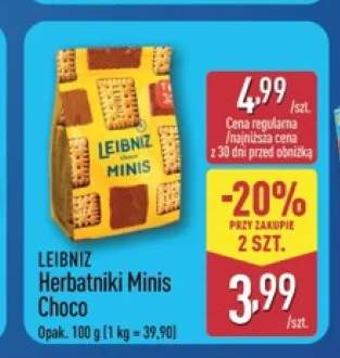 Herbatniki Leibniz Minis Choco