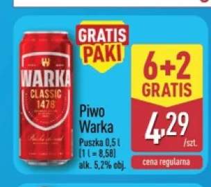 Piwo Warka Classic