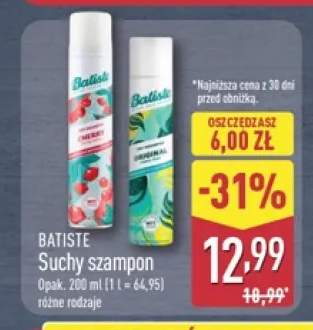 Suchy szampon Batiste Cherry +1 wariant