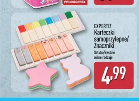 Karteczki samoprzylepne Expertiz +1 wariant