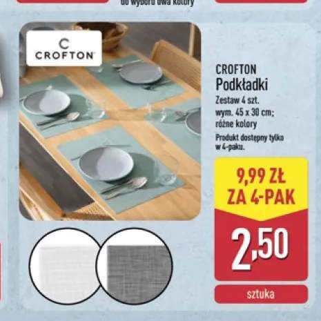 Podkładki Crofton 4-pak