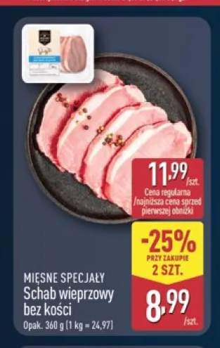 Schab wieprzowy bez kości Mięsne Specjały