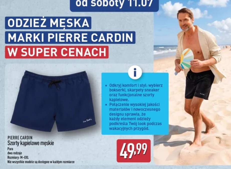 Szorty kąpielowe męskie Pierre Cardin