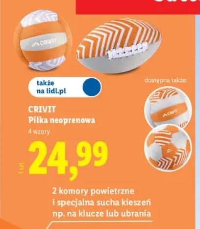 Piłka neoprenowa Crivit
