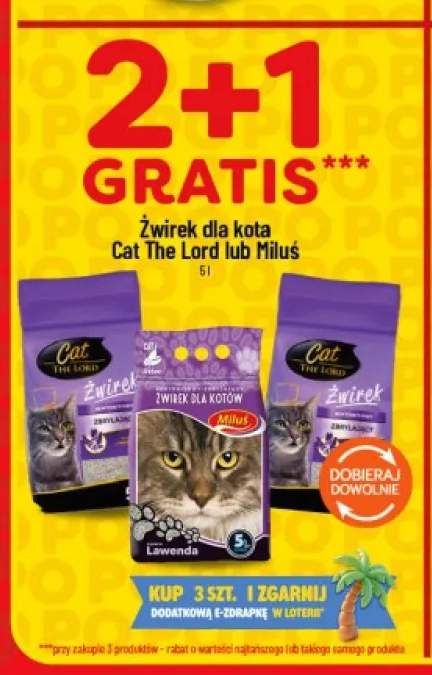 Żwirek dla kota Cat The Lord +1 wariant