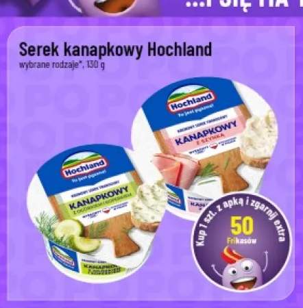 Serek kanapkowy Hochland z ogórkiem i koperkiem +1 wariant