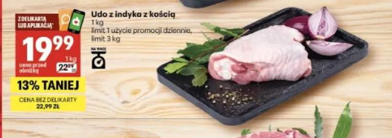 Udo z indyka z kością