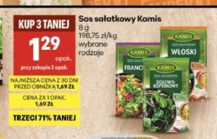 Sos sałatkowy francuski Kamis +2 warianty
