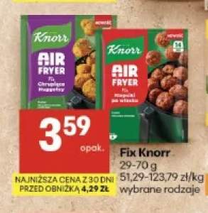 Fix Knorr Air Fryer chrupiące nuggetsy +1 wariant