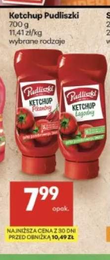 Ketchup Pudliszki Pikantny +1 wariant