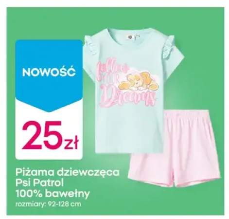 Piżama dziewczęca Psi Patrol