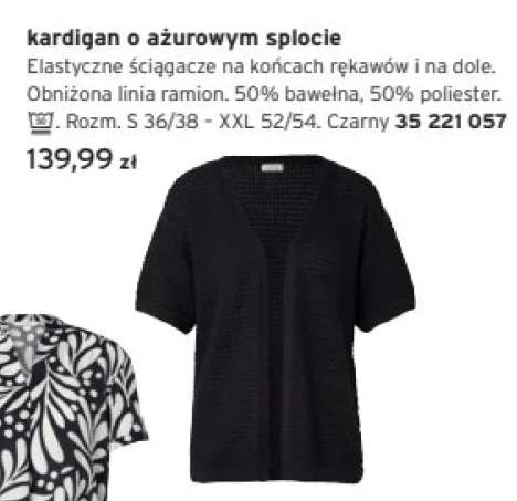 Kardigan o ażurowym splocie Tchibo